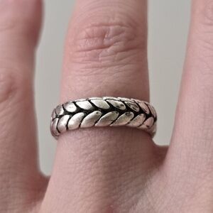 🔗 Braided Open Ring